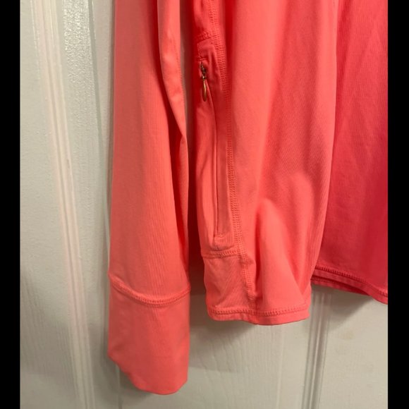 Lilly Pulitzer Luxletic Half Zip Pullover XL Tangelo - Picture 2 of 7